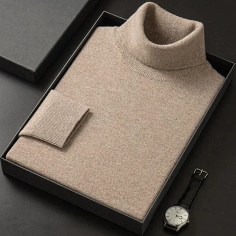 Signature Kaschmir Rollkragenpullover