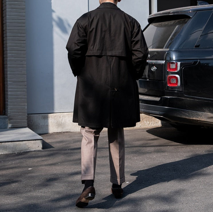 Vintage Bourbon Baumwoll-Trenchcoat