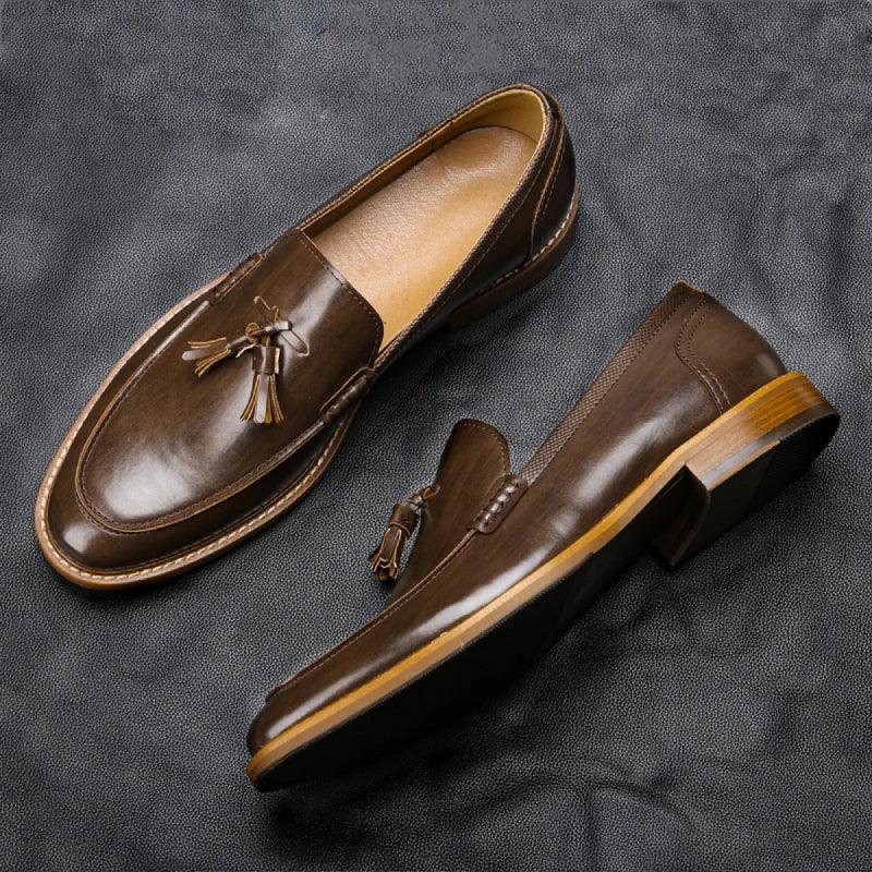 Italienische Luxus-Herren-Lederschuhe
