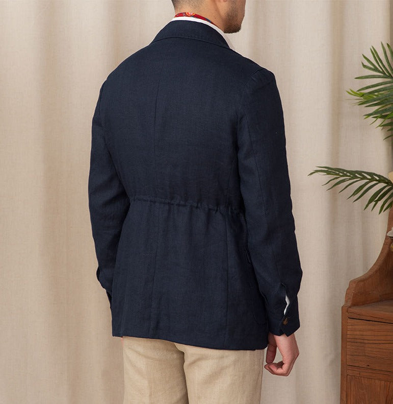 Potenza Leinen Safari Jacke