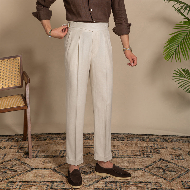 Limitierte Auflage Gurkha Faltenhose