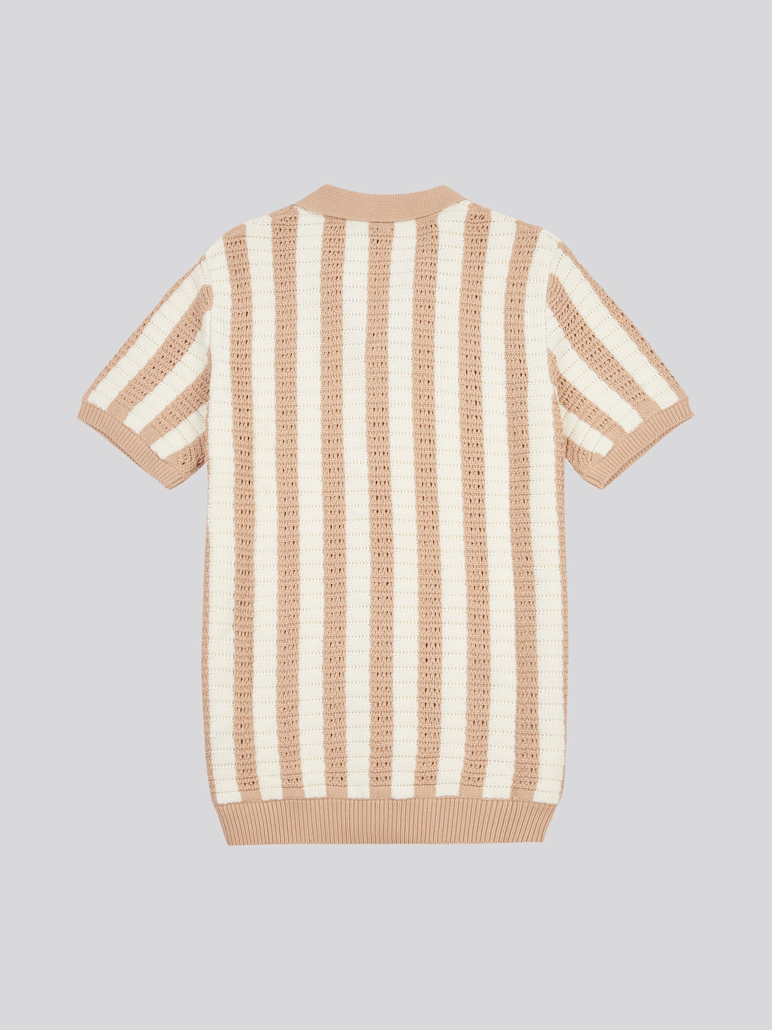 Offenes Strick-Polo — Doeskin