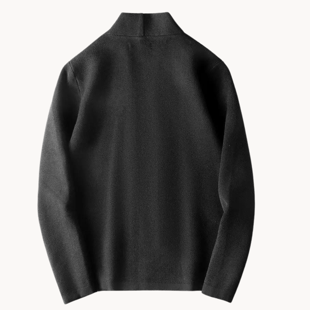 Bertin - Lässiger gestrickter Cardigan mit Knöpfen