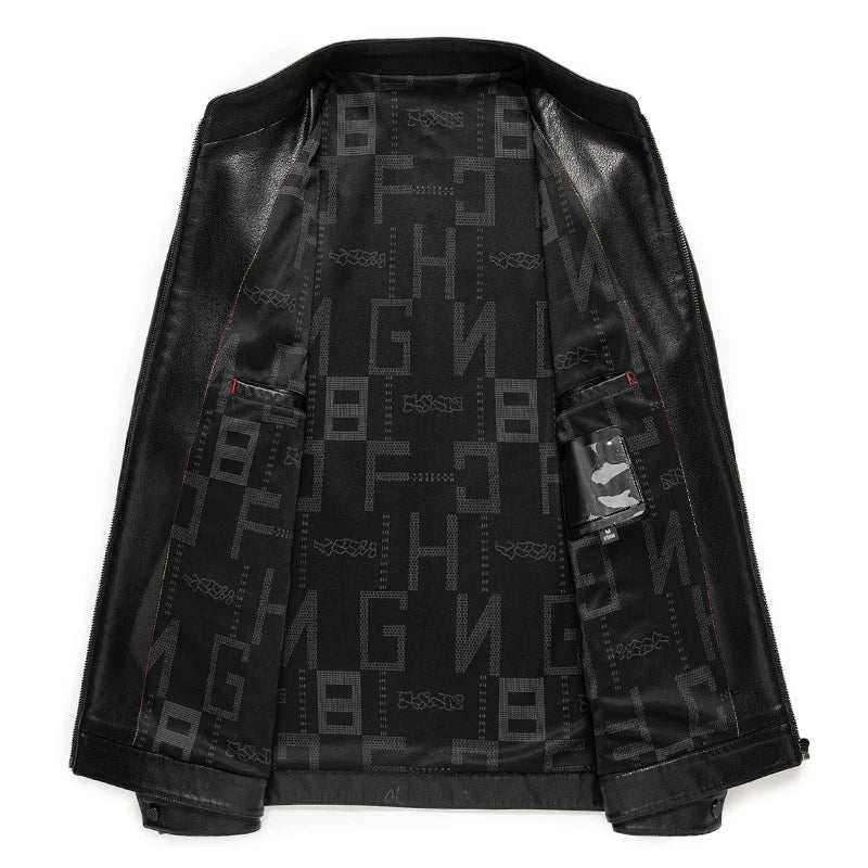 Noir Axis Lammfelljacke