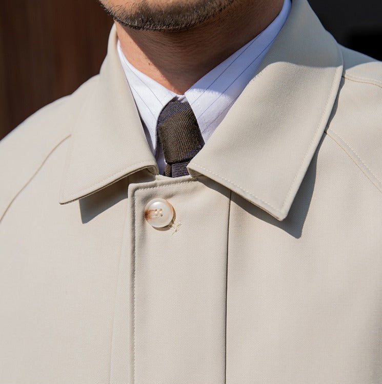 Alltag Leicht-Bügelnder Trenchcoat