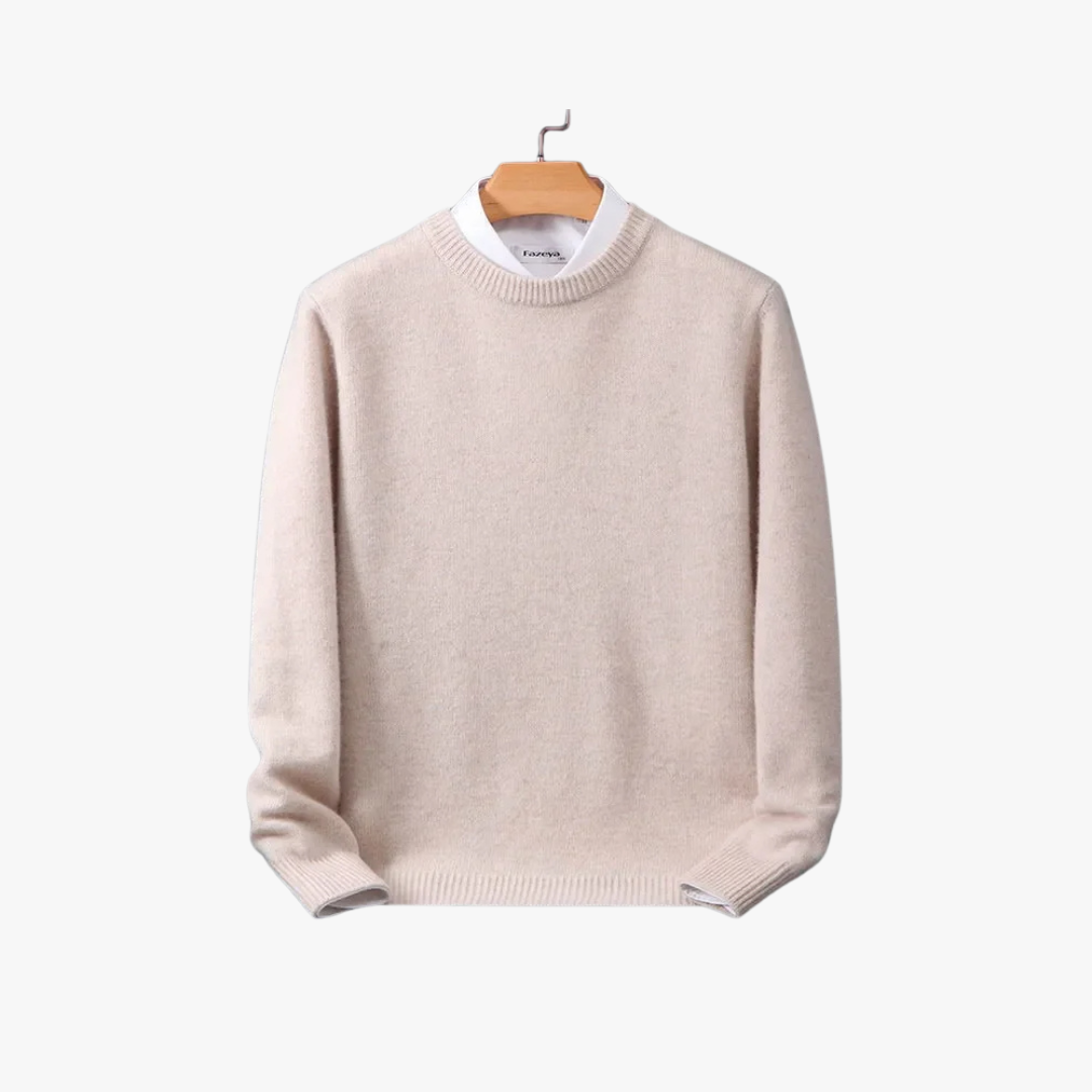 Fayymont Pull en cachemire col rond