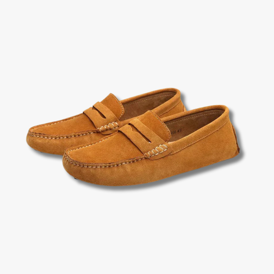 Italienische Wildleder-Fahrerloafers für Männer – Leicht & Stilvoll