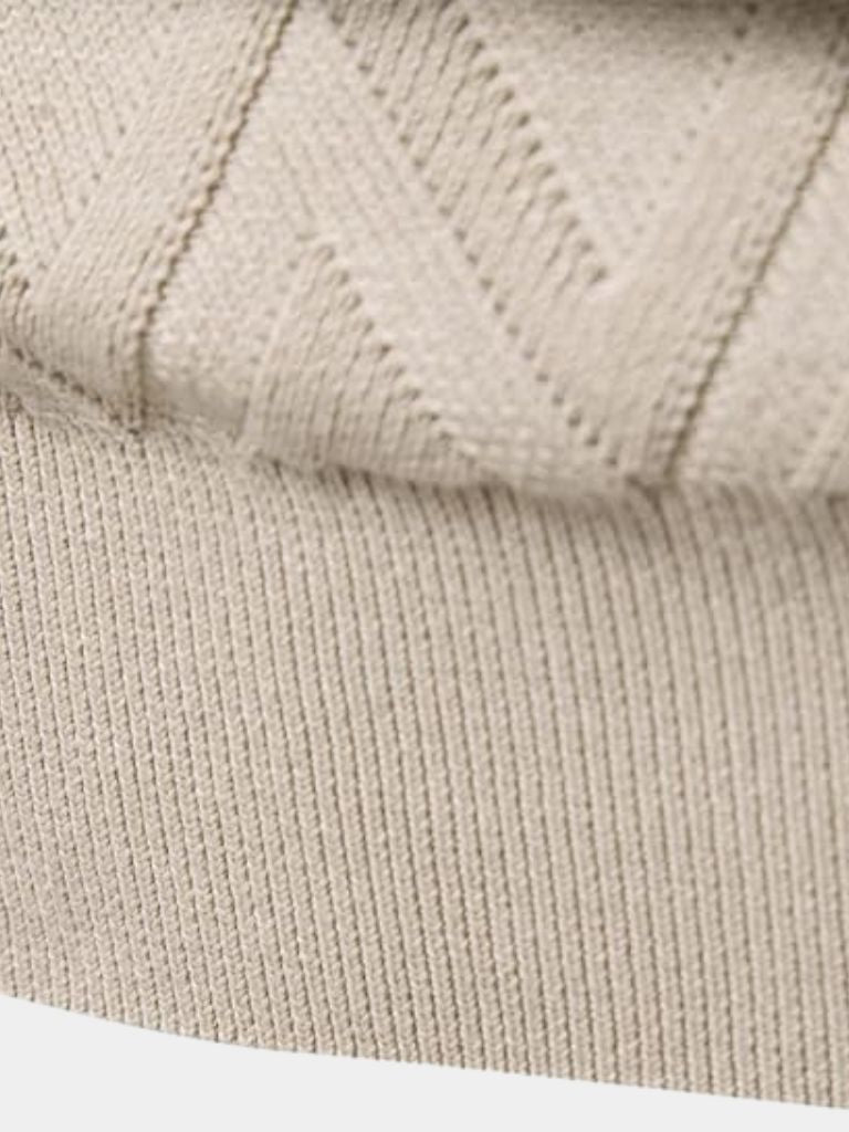 Minimalistischer Strickpullover - Fayymont Co