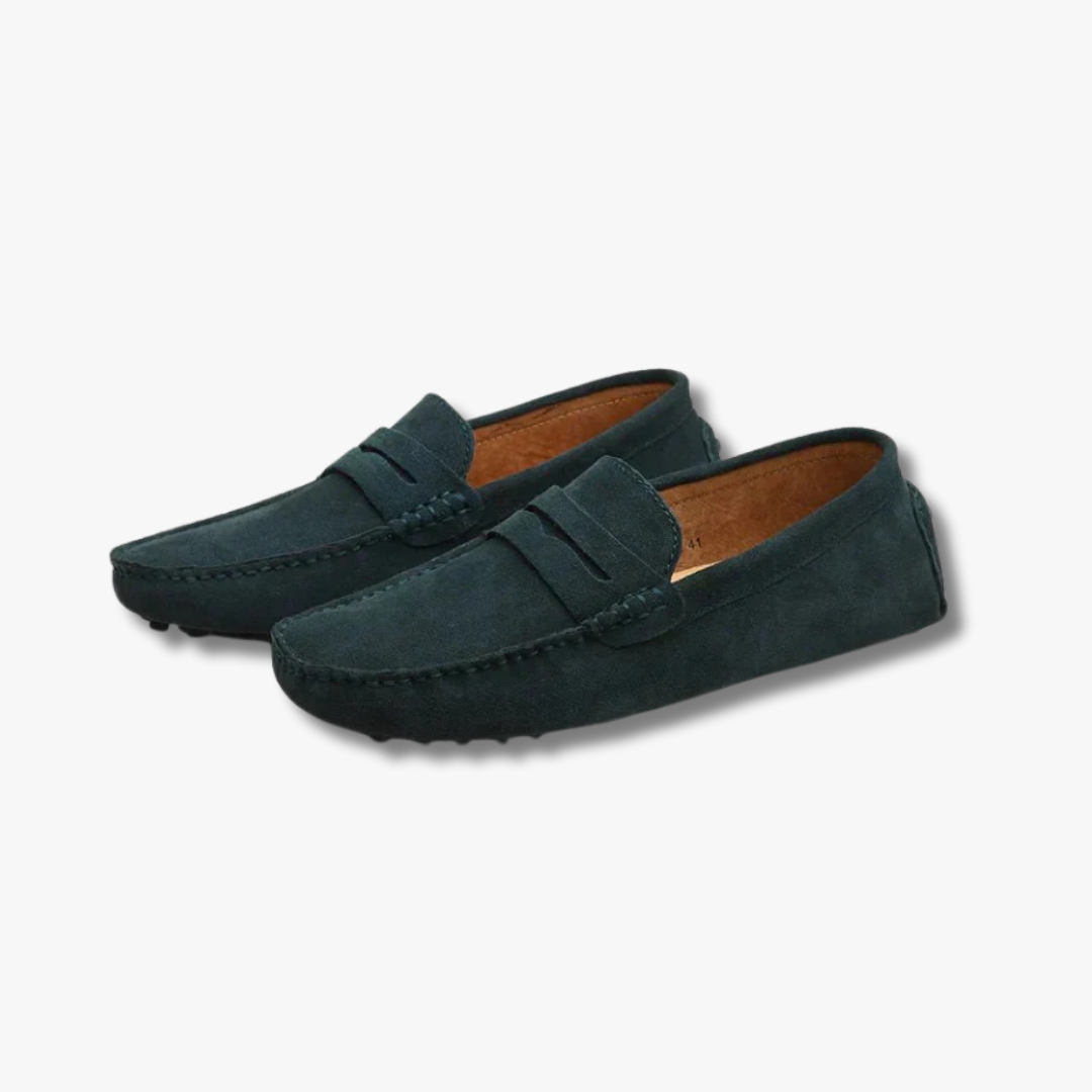 Italienische Wildleder-Fahrerloafers für Männer – Leicht & Stilvoll