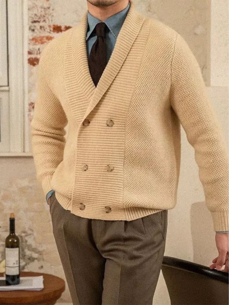British Elegant Knit Cardigan - Fayymont Co