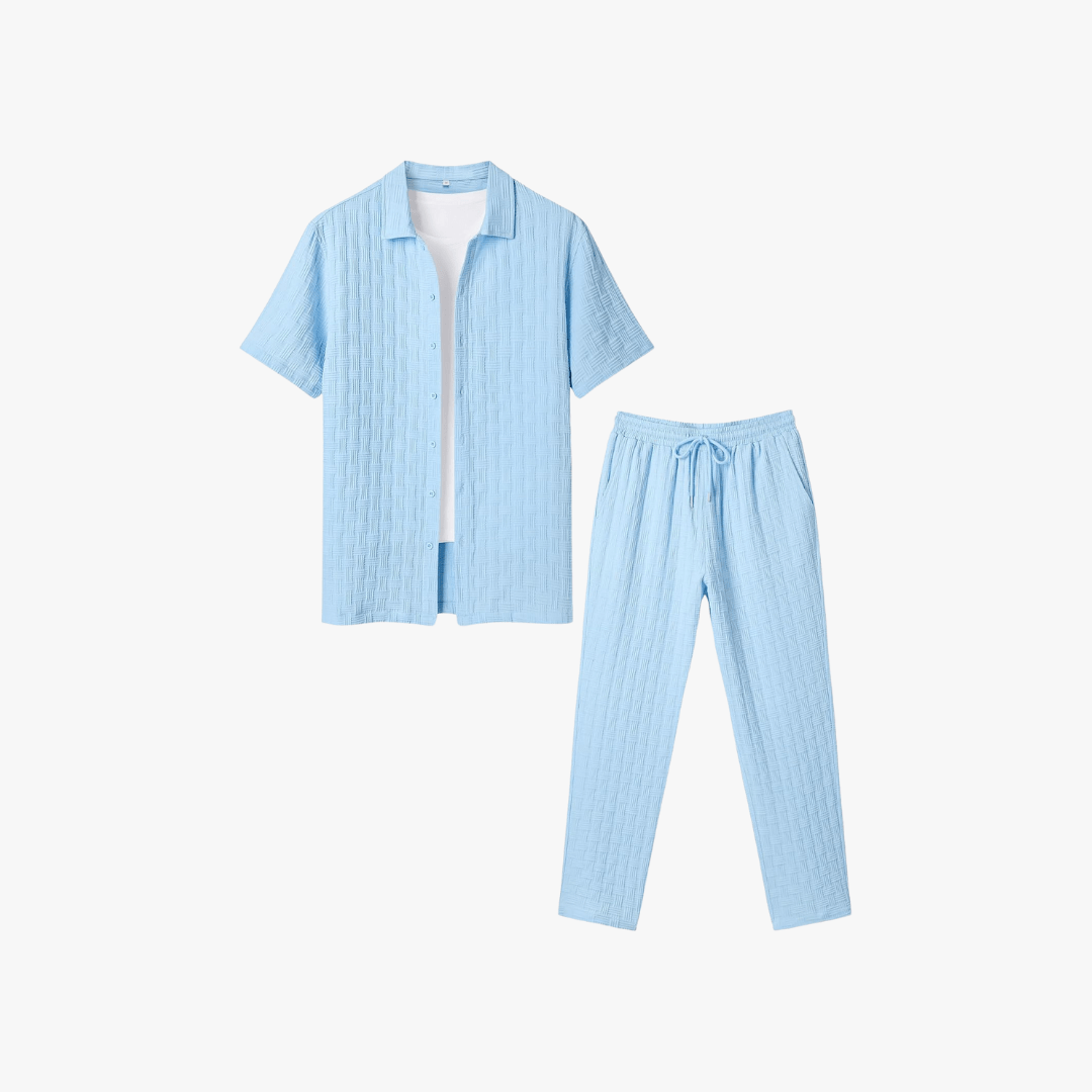Fayymont Texturiertes Sommer-Ensemble