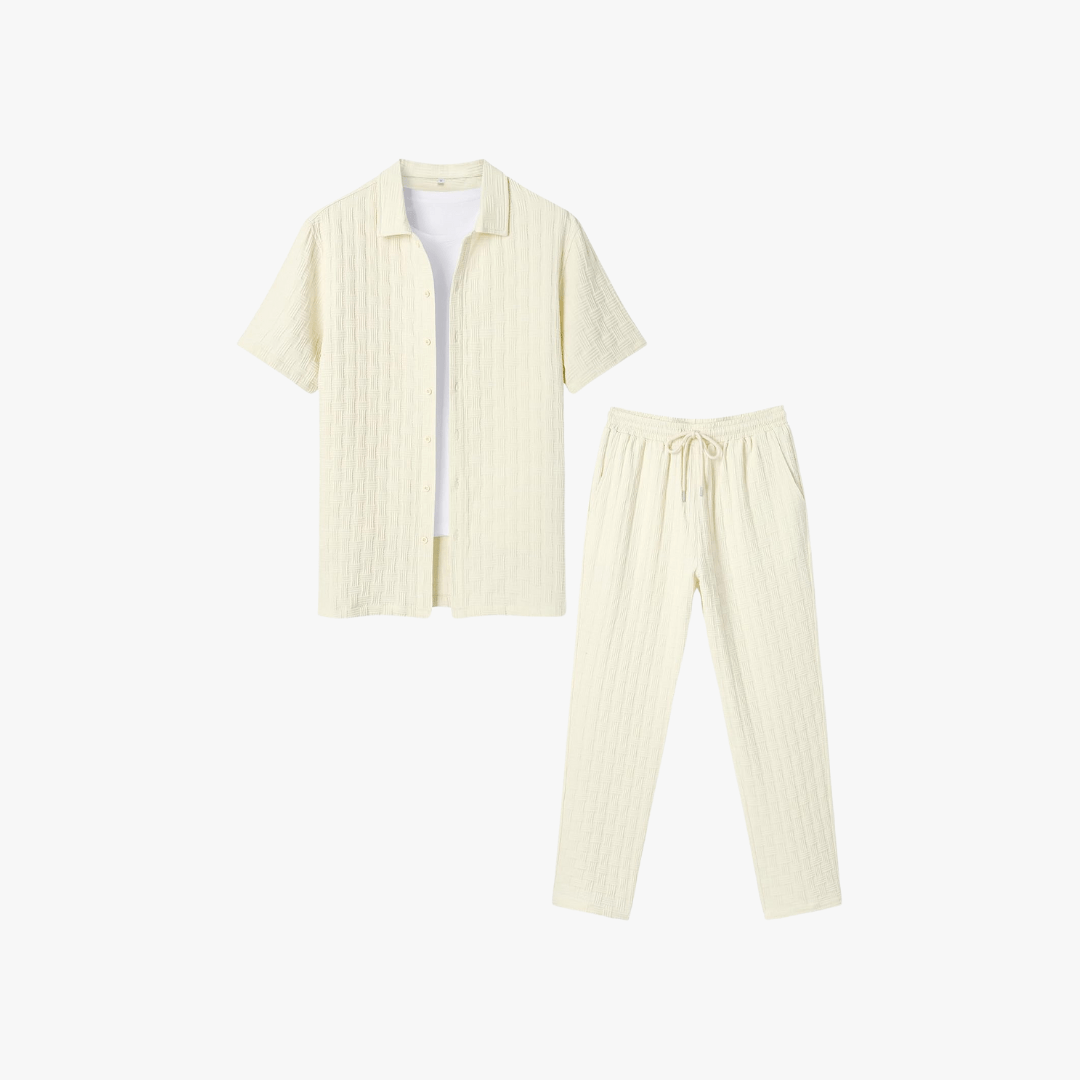 Fayymont Texturiertes Sommer-Ensemble