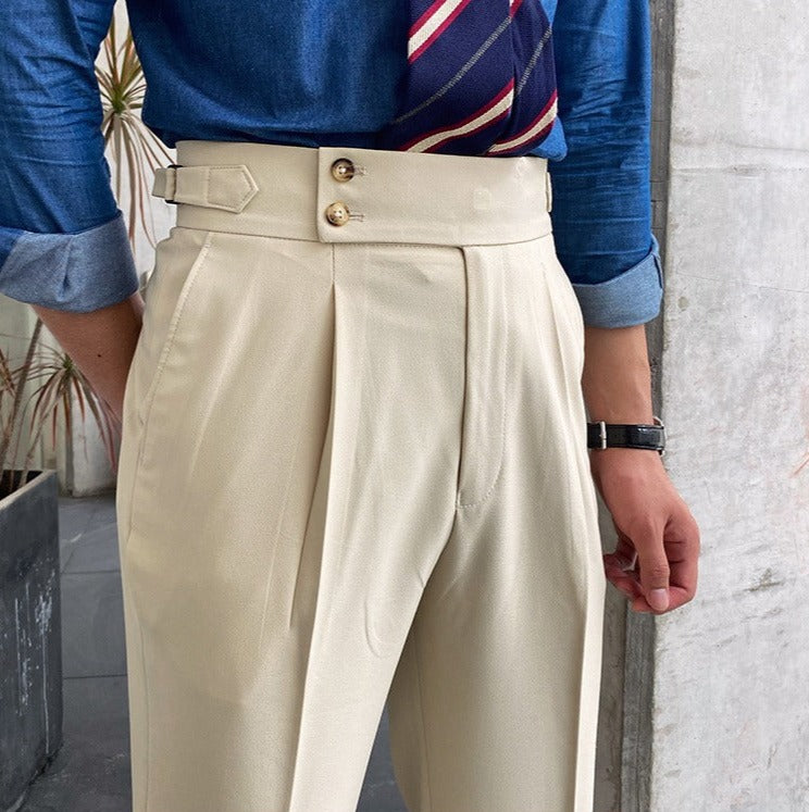 Portofino Plissierte Hose