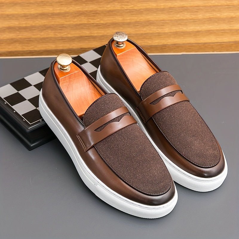 Vaux | Klassische Slip-On Loafers – Old Money Stil Herren
