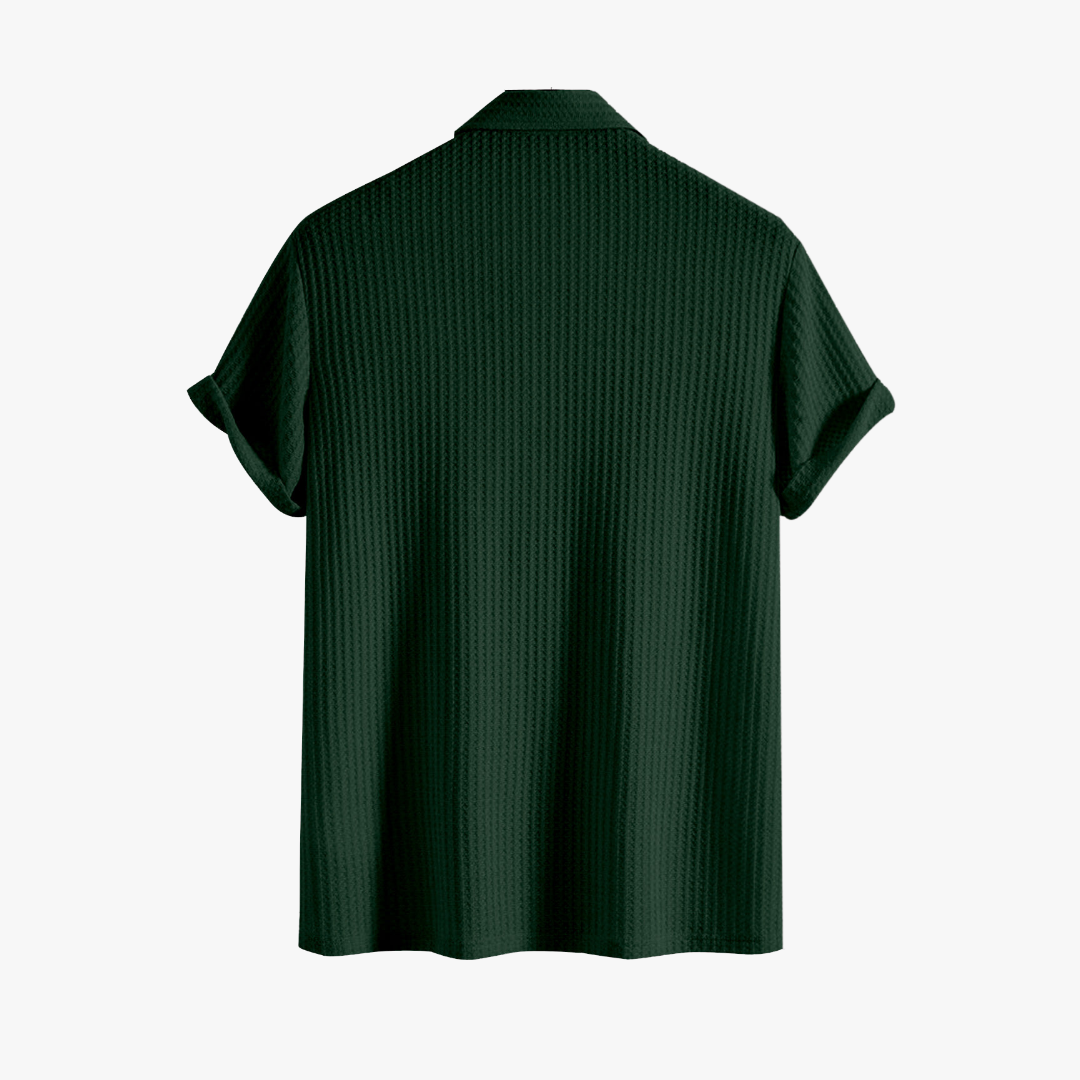 Küsten-Waffelstrick-Polo