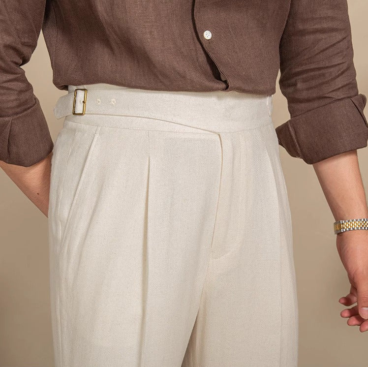 Limitierte Auflage Gurkha Faltenhose