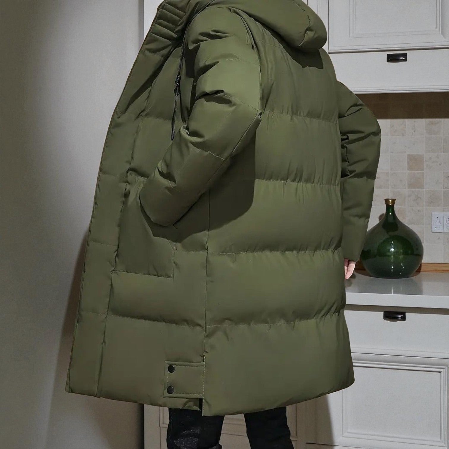 Frank – Long, Water-Resistant Winter Parka with Hood
