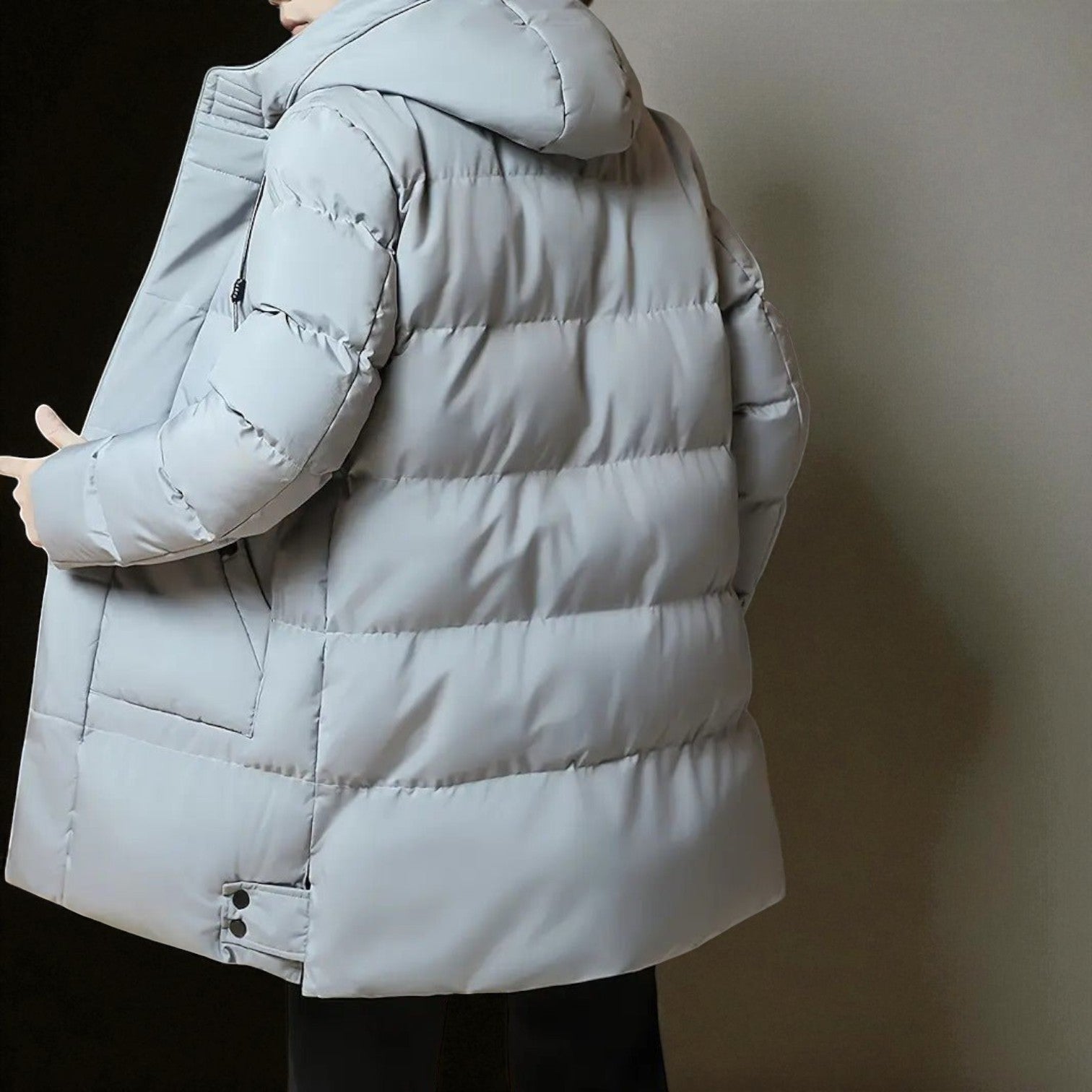 Frank – Long, Water-Resistant Winter Parka with Hood