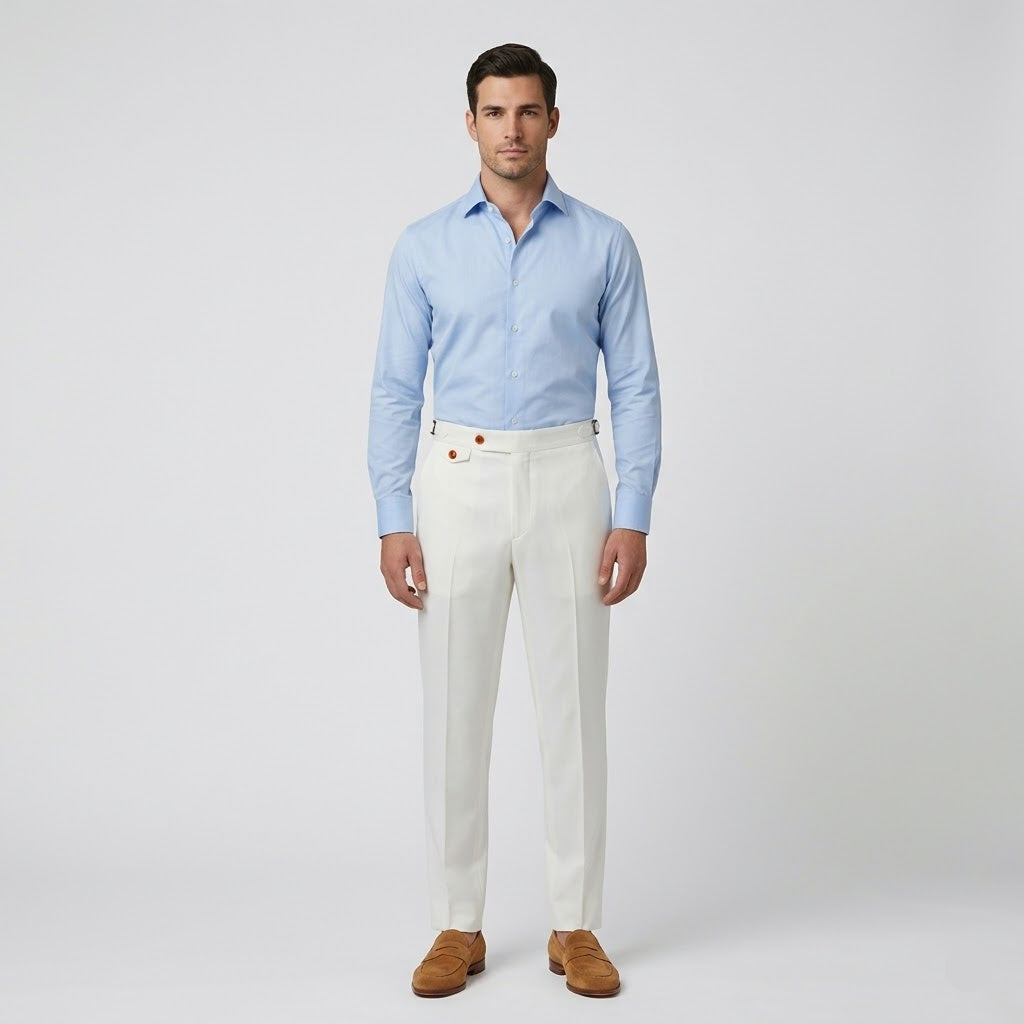 Riviera Breitgewebte Hose