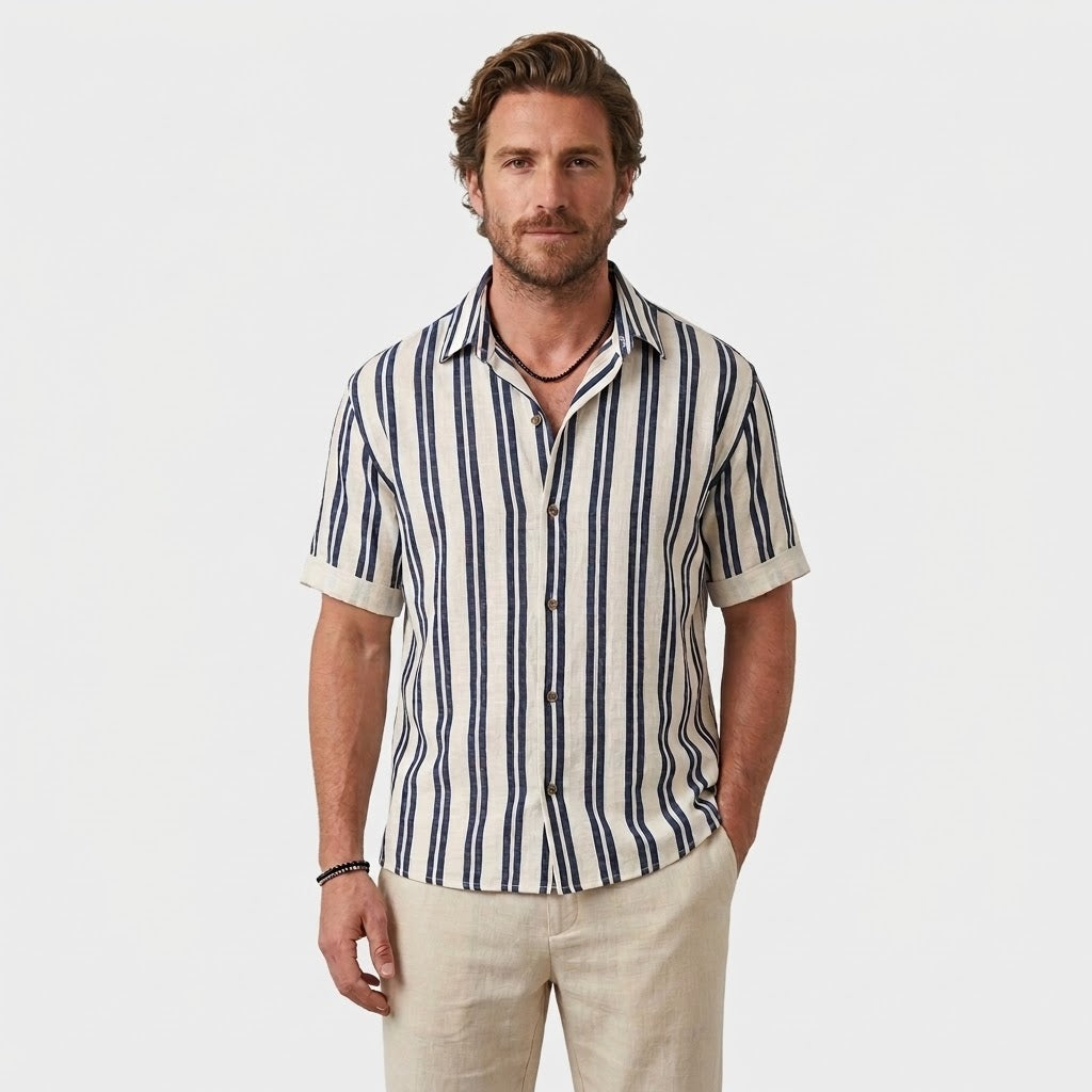 Levino - Old Money Striped Shirt