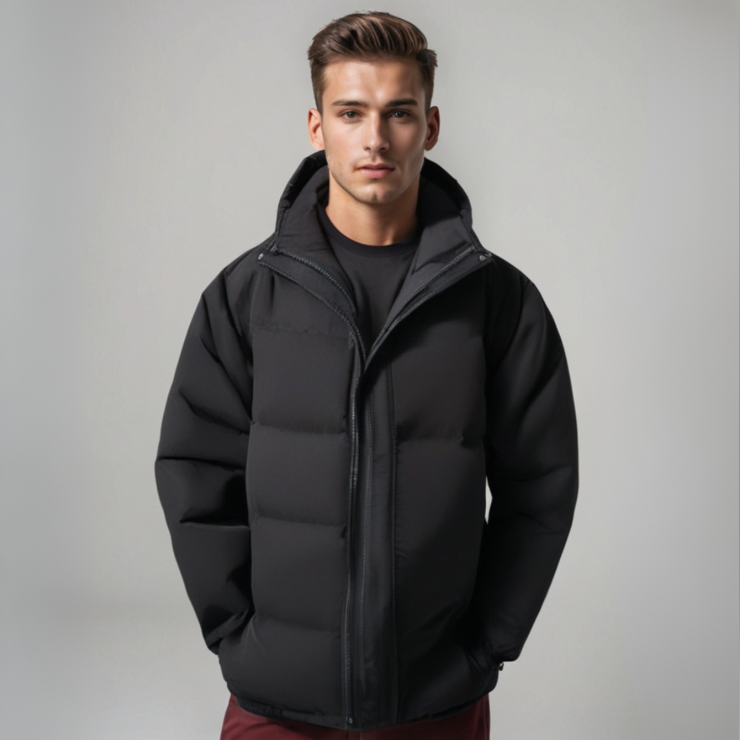 Classic Design Warm Hooded Jacket - Fayymont Co