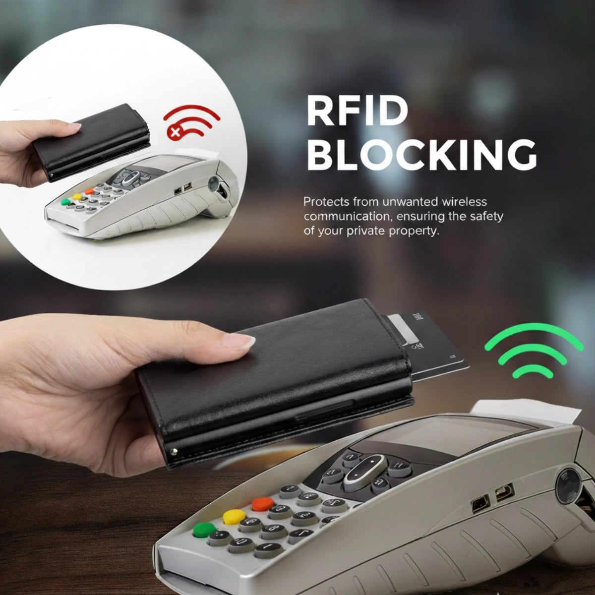 VaultLine RFID Duo | Doppelte Geldbörsen + KOSTENLOSE Überraschungsgeschenk