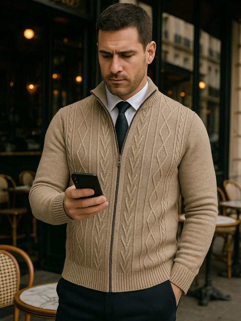 Essential Old Money Knit Sweater - Cross & Crown