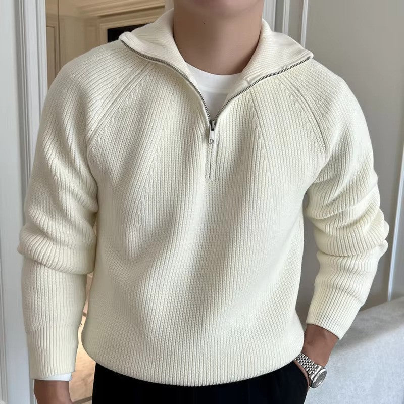 Verona Pullover mit Viertel-Reißverschluss