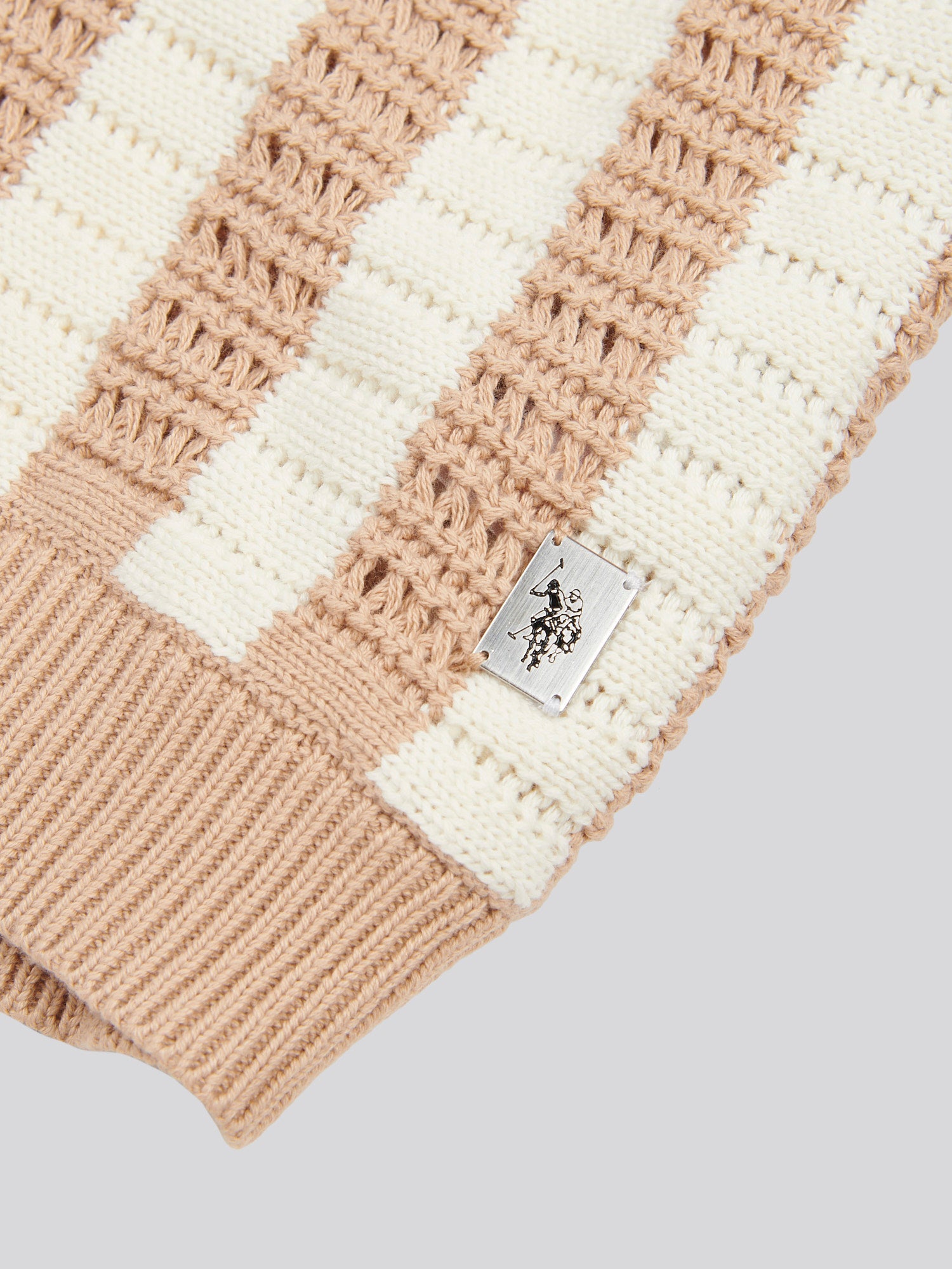 Offenes Strick-Polo — Doeskin