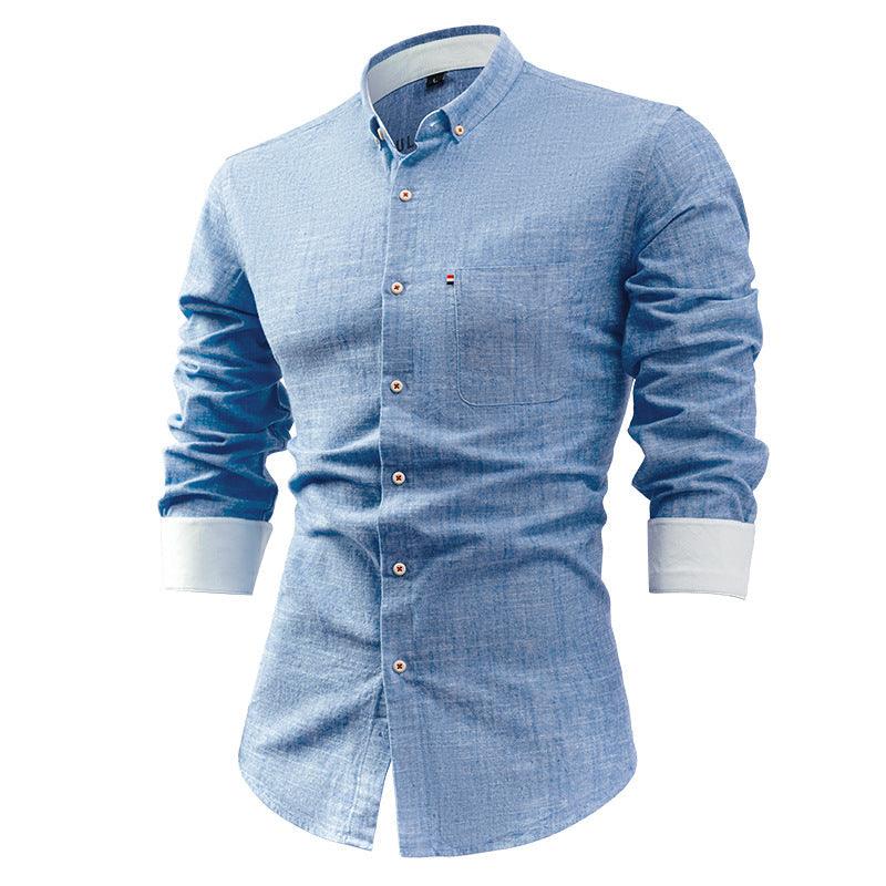 Linen Blend Shirt – Tailored Cut