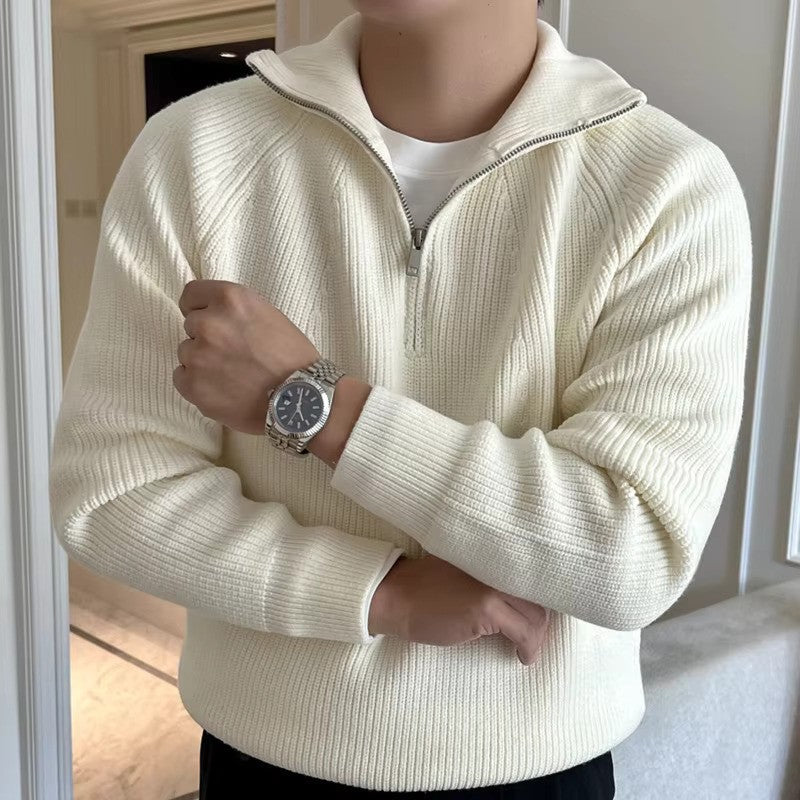 Verona Pullover mit Viertel-Reißverschluss