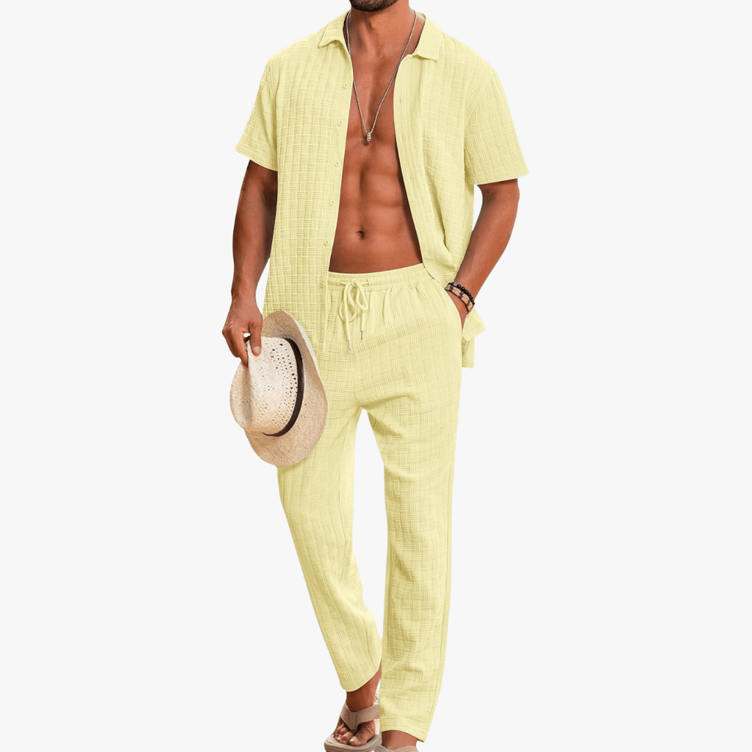 Fayymont Texturiertes Sommer-Ensemble