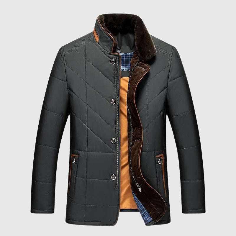 Herren Steppjacke mit Isolierung für den Winter