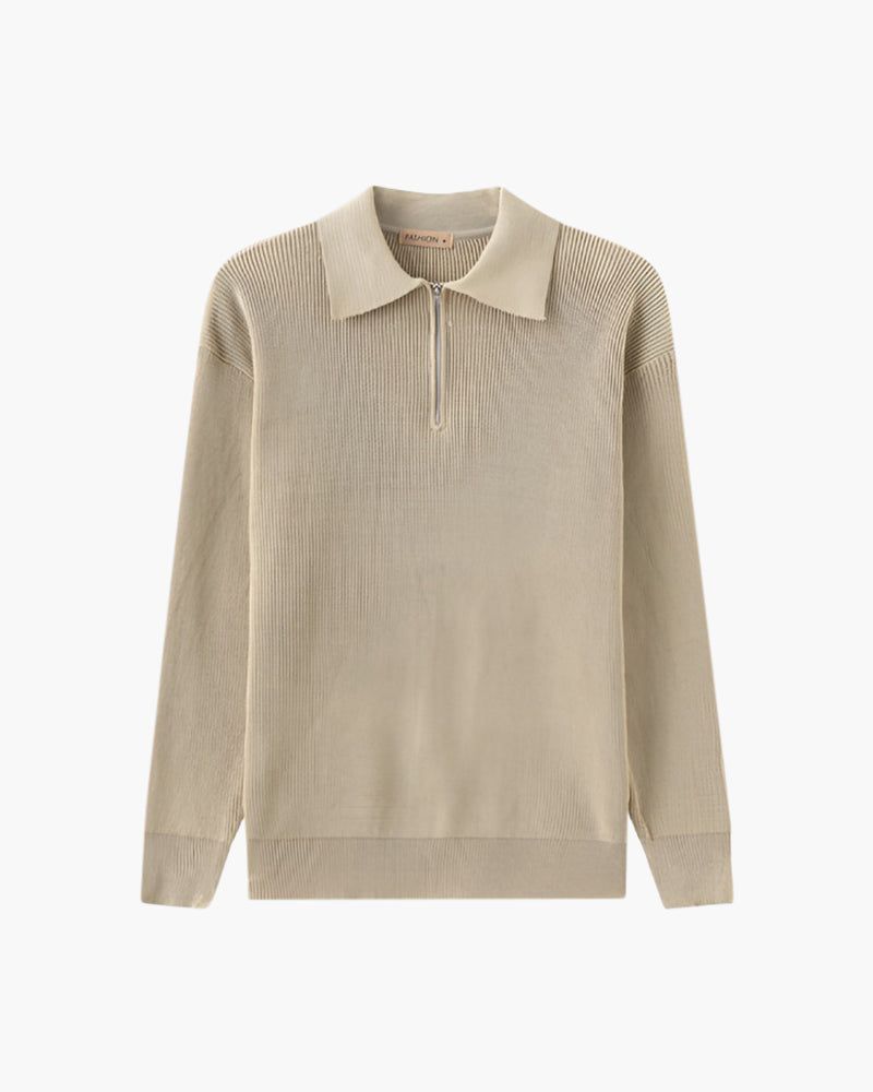 Cesare Quarter-Zip Knit