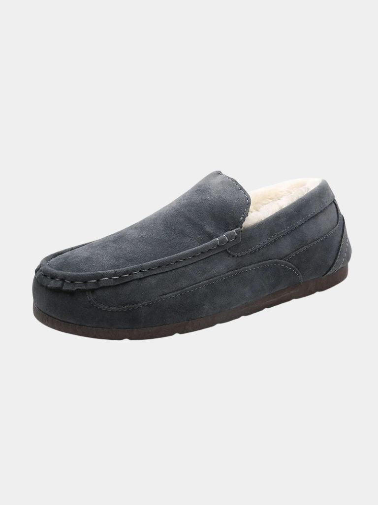 Valerio Suede Comfort Loafers - Cross & Crown