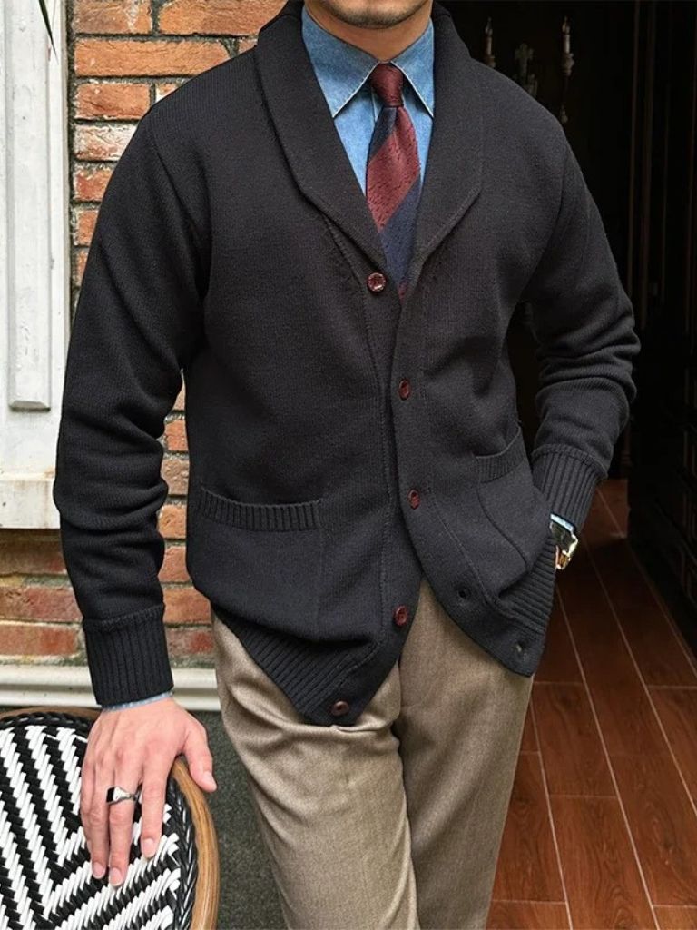 British Knit Cardigan - Fayymont Co