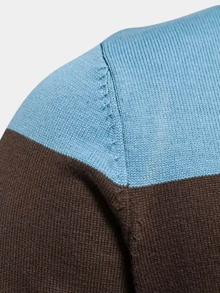 Cardigan Sweater Zipper Standing Collar Knitwear - Fayymont Co