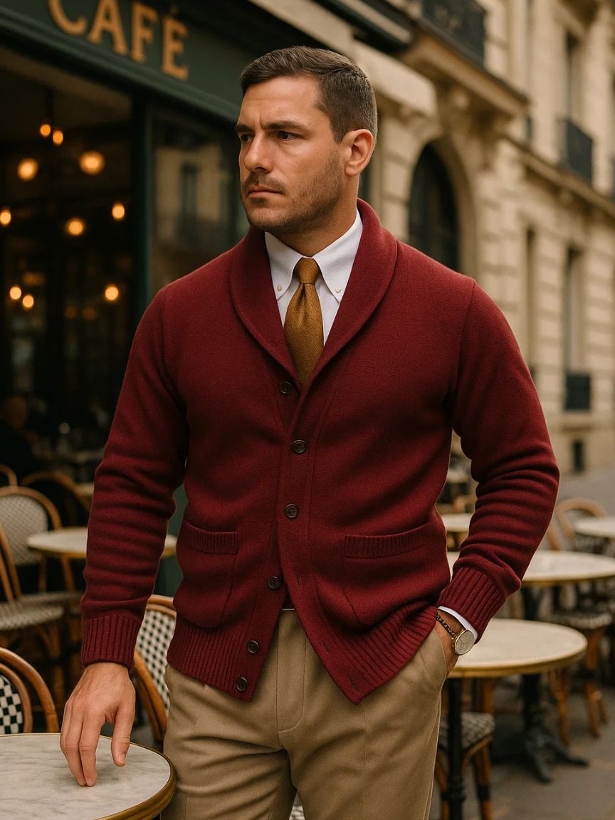 British Knit Cardigan - Fayymont Co