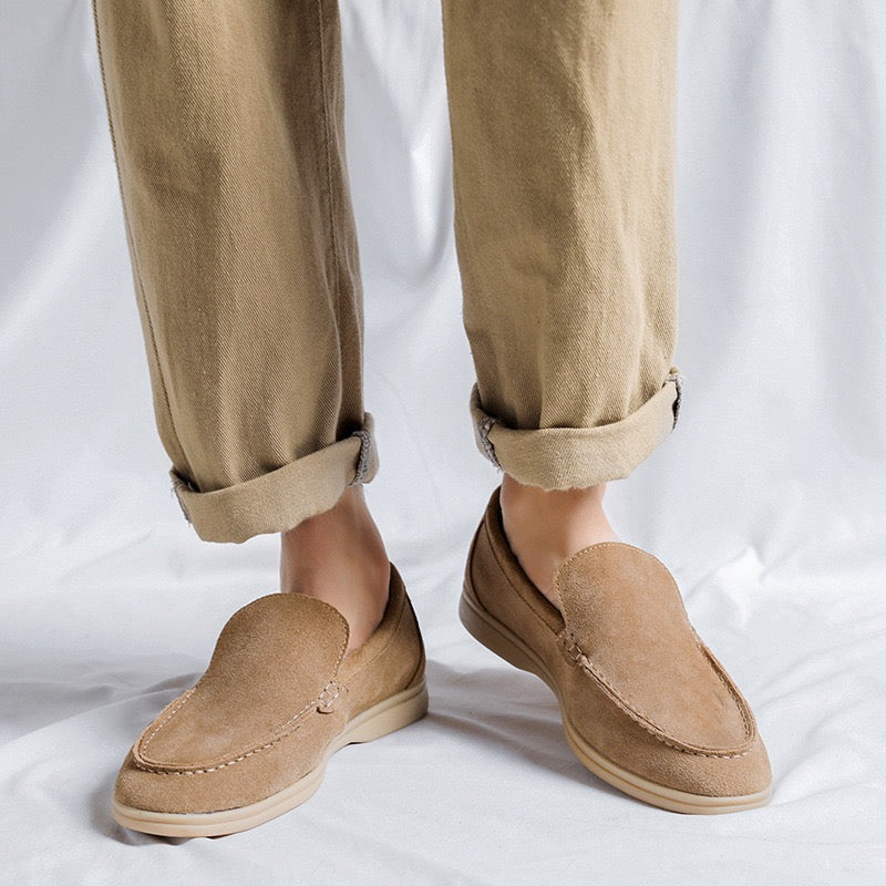 Hallstatt Old Money Suede Loafers