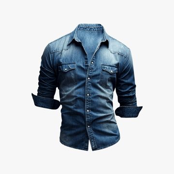 Jackson | Men's Slim Fit Denim Shirt – Casual Edge