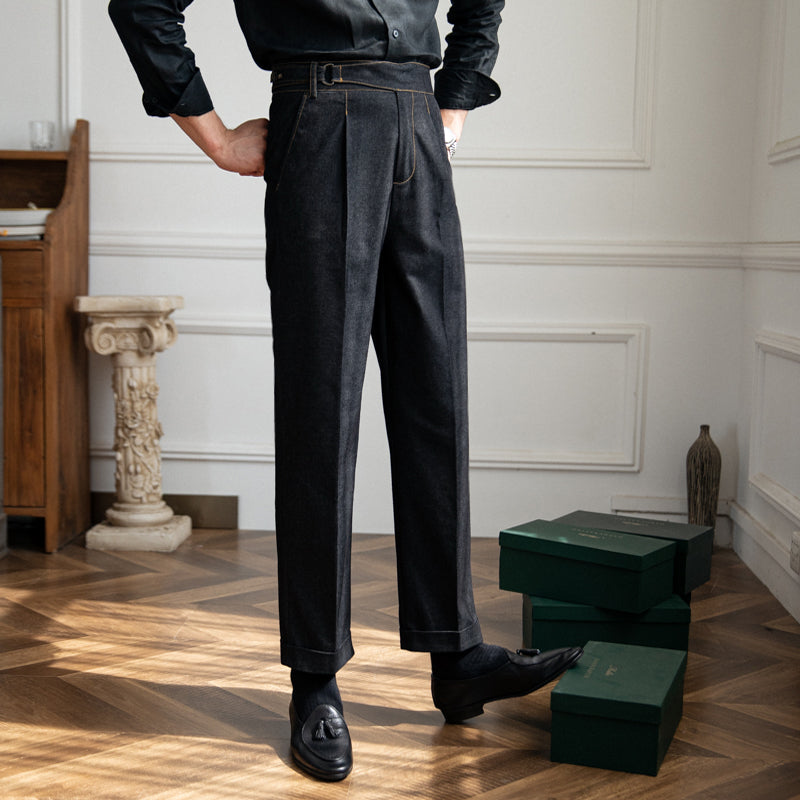 Denim Portovenere Gerade Passform Hose