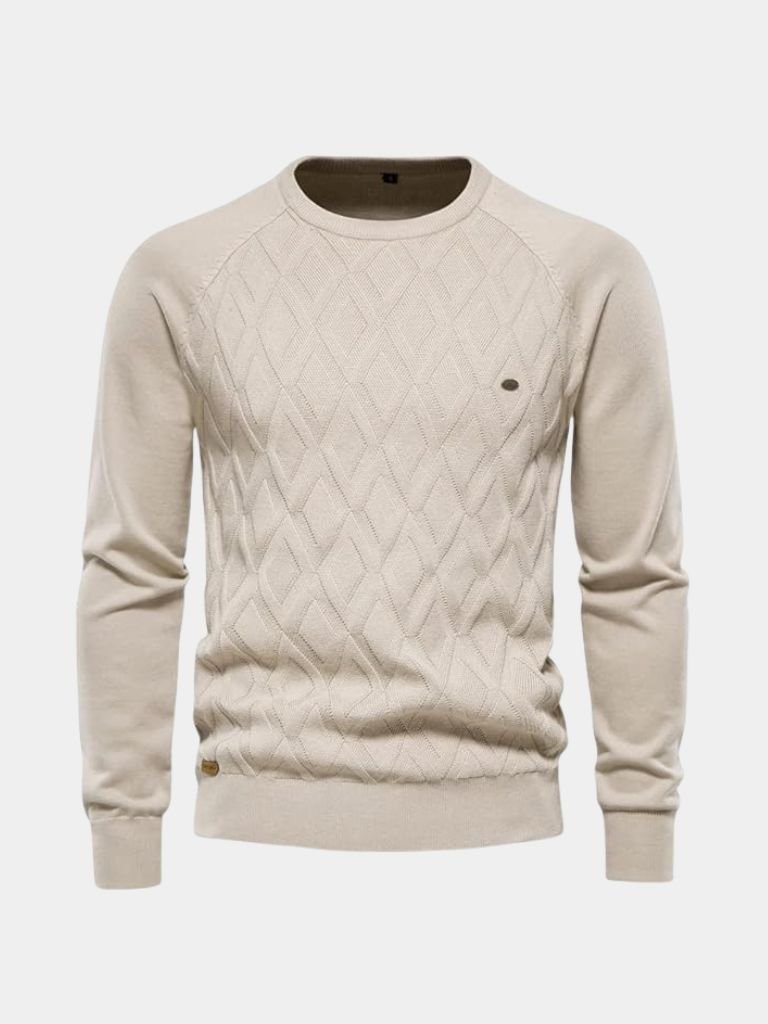 Minimalistischer Strickpullover - Fayymont Co