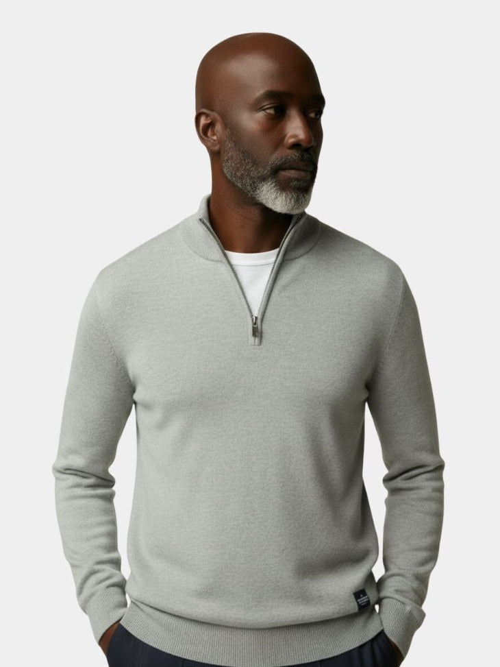 Half Zip Knitwear Pullover Sweater