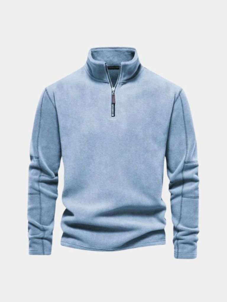 Alpine Pullover mit Viertel-Reißverschluss - Fayymont Co
