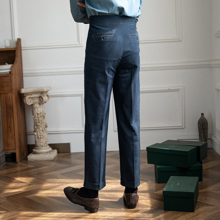Denim Portovenere Gerade Passform Hose