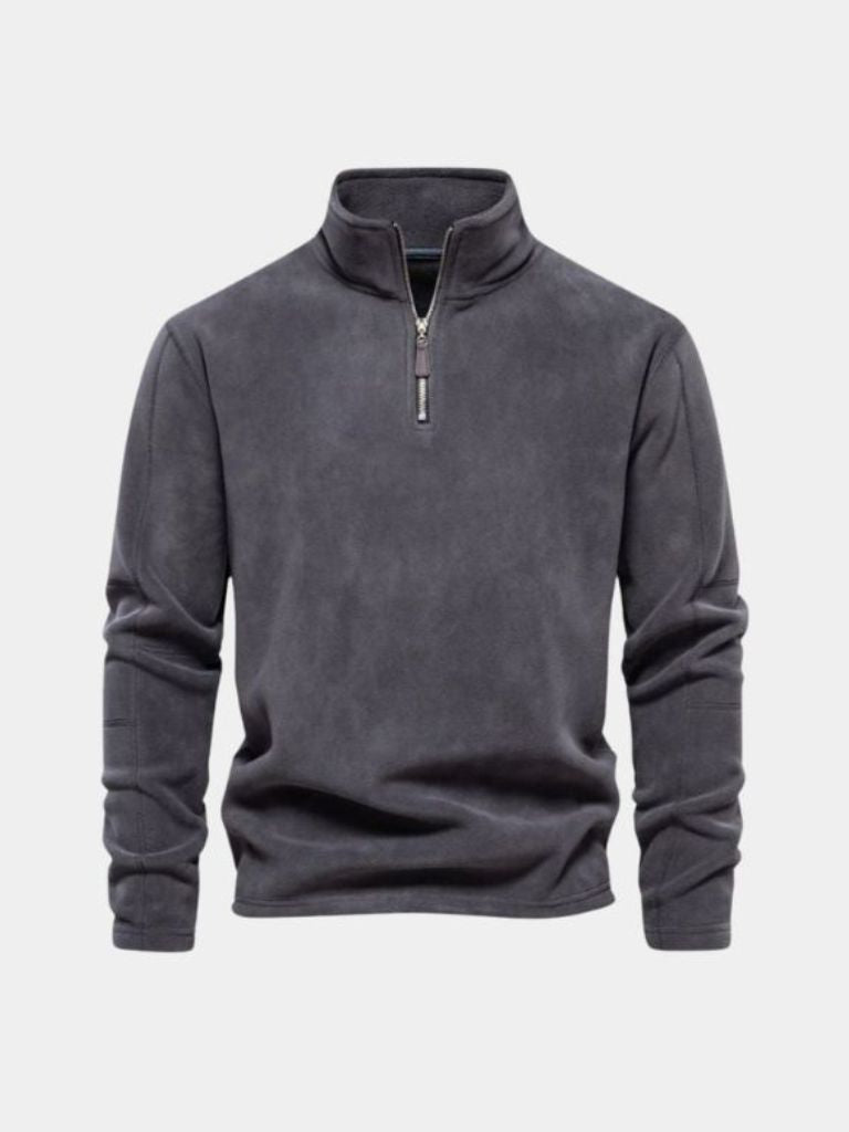 Alpine Pullover mit Viertel-Reißverschluss - Fayymont Co