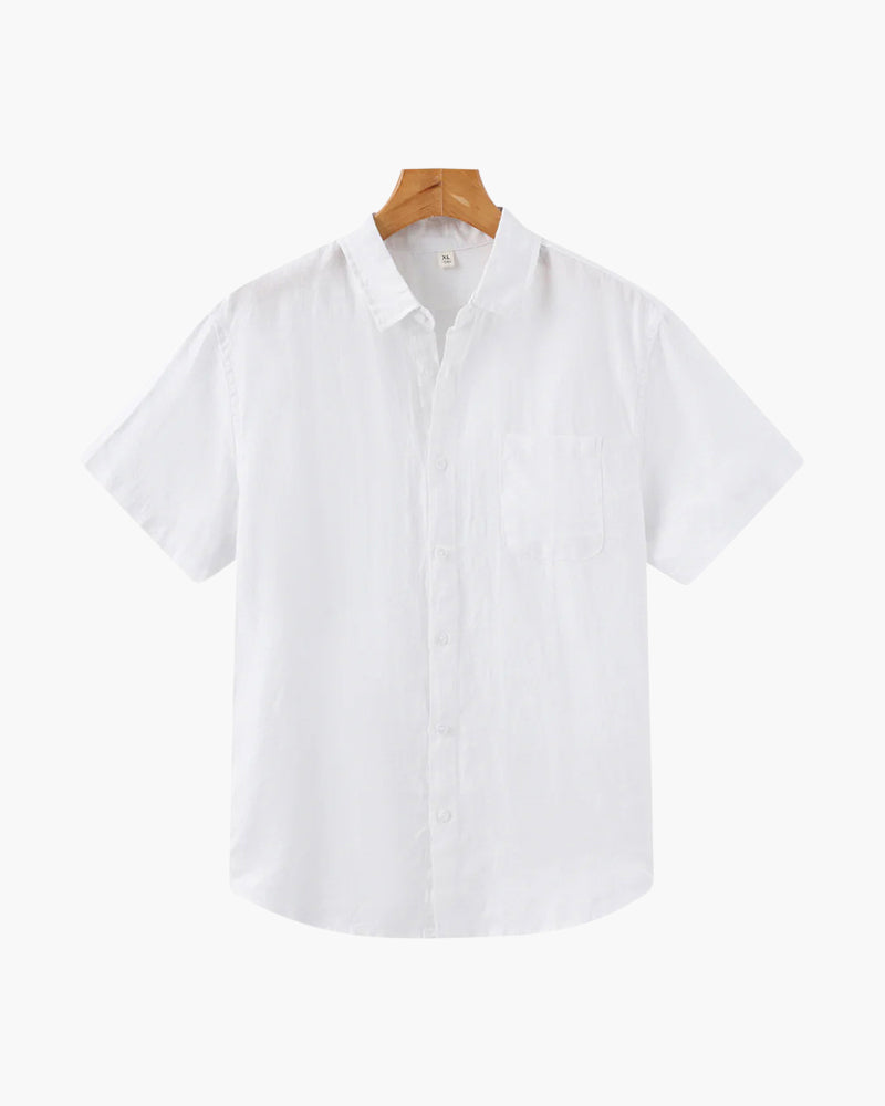 Cape Town - Linen Shirt (Shortsleeve) | Get a Free Old Money Sunglasses