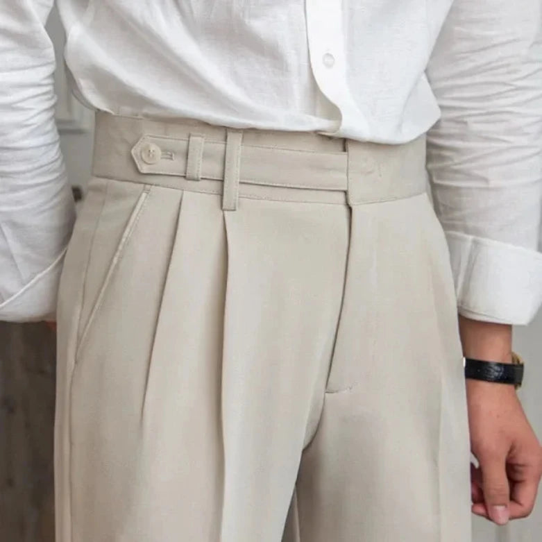 Italienische Wollhose — Maßgeschneiderte Passform