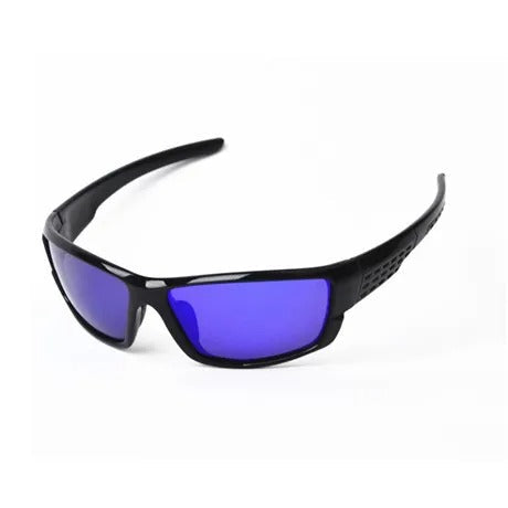 Black Polarized Sports Sunglasses