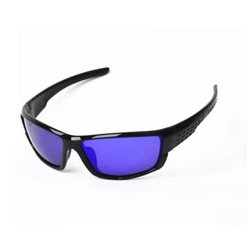 Black Polarized Sports Sunglasses